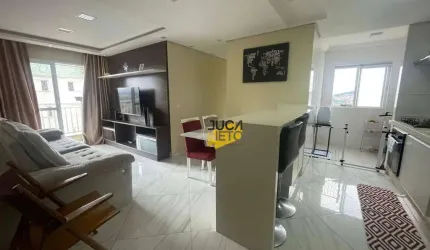 Apartamento com 2 dormitórios à venda, 58 m² por R$ 345.000 - Vila Falchi - Mauá/SP