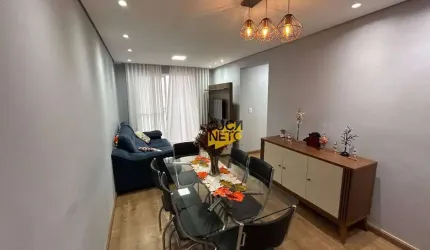 Apartamento com 3 dormitórios à venda, 76 m² por R$ 479.000 - Vila Guarani - Mauá/SP