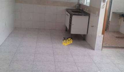 Casa com 1 dormitório para alugar, 35 m² por R$ 1.300,00/mês - Vila Eldízia - Santo André/SP
