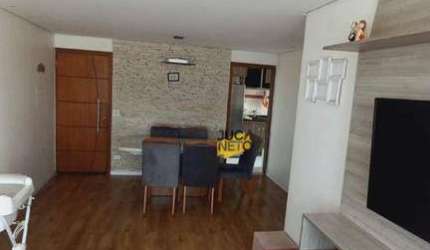 Apartamento com 3 dormitórios à venda, 70 m² por R$ 385.000 - Parque Terra Nova - São Bernardo do Campo/SP