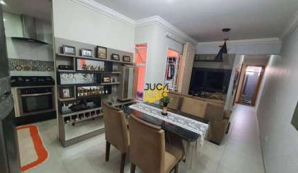 Apartamento com 2 dormitórios à venda, 76 m² por R$ 390.000,00 - Vila Nossa Senhora das Vitórias - Mauá/SP