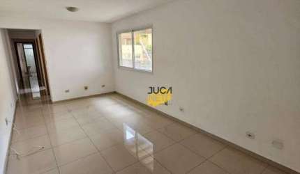 Apartamento com 3 dormitórios para alugar, 92 m² por R$ 2.417/mês - Vila Bocaina - Mauá/SP