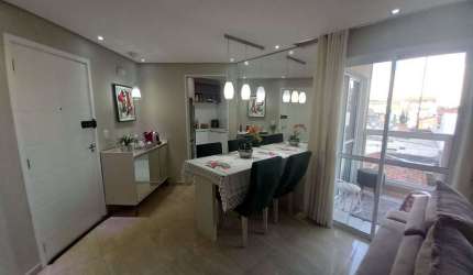 Cobertura com 2 dormitórios à venda, 130 m² por R$ 780.000,00 - Vila Guarani - Mauá/SP