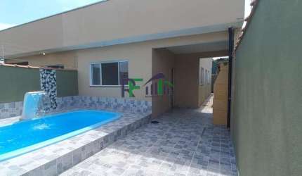 Casa 2 dorm. sendo 1 suite com piscina Bairro Jamaica Itanhaém