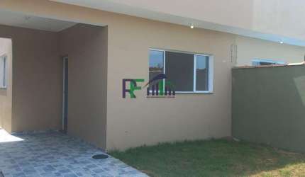 Casa Nova 2 dorm. sendo 1 suite espaço para piscina Bairro Jamaica Itanhaém