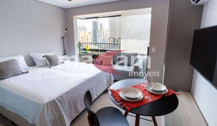 Apartamento com 1 quarto à venda na Rua Cardeal Arcoverde, 2004, Pinheiros, São Paulo, 25 m2 por R$ 439.000
