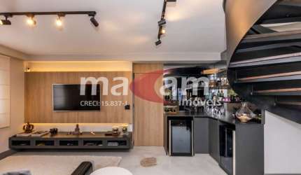Cobertura Duplex 195m² em Moema com Piscina Privativa