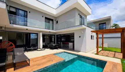 Sobrado com 3 dormitórios à venda, 315 m² por R$ 3.700.000,00 - Residencial Parque dos Alecrins - Campinas/SP