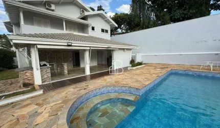 Casa com 4 dormitórios para alugar, 329 m² por R$ 14.500,00/mês - Alphaville - Campinas/SP