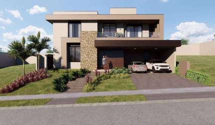 Sobrado com 4 dormitórios à venda, 310 m² por R$ 3.400.000,00 - Residencial Parque dos Alecrins - Campinas/SP