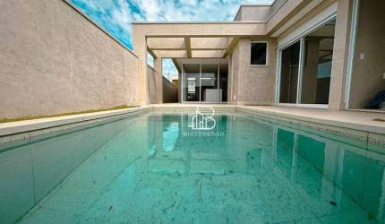 Casa com 4 dormitórios à venda, 208 m² por R$ 2.250.000,00 - Condomínio Santorini Residencial Club - Paulínia/SP