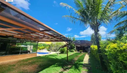 Casa de Madeira - Aldeias do Lago, seção B - Esmeraldas - 1100m²