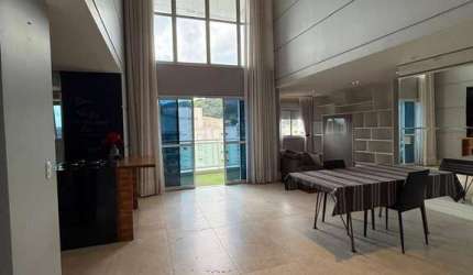 Soho Tamboré 106m2 - Pé-Direito Duplo e 2 Vagas - Andar Alto!