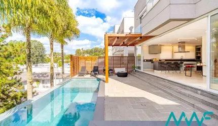 Casa no Cond. Villa Solaia Alphaville - Linda e Moderna - Vista para Mata!