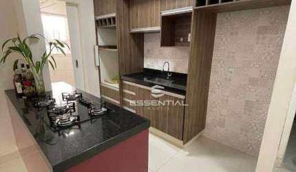 Apartamento com 2 dormitórios à venda, 77 m² por R$ 535.000,00 - Pinheiros - São José do Rio Preto/SP