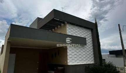 Casa com 3 dormitórios à venda em Condomínio, 128 m² por R$ 690.000 - Parque Residencial Nature I - São José do Rio Preto/SP