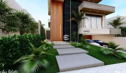 Sobrado Triplex com 3 dormitórios à venda, 190 m² por R$ 1.490.000 - Alphaville - Mirassol/SP