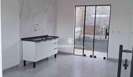 Casa com 2 dormitórios à venda, 60 m² por R$ 260.000 - Borboleta III - Bady Bassitt/SP