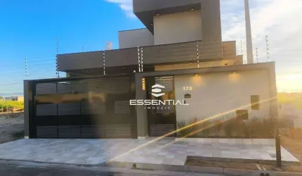 Casa Novíssima | 3 dormitórios, sendo 1 suíte | 126 m² de construção | R$ 720.000 - SetSul II - São José do Rio Preto/SP