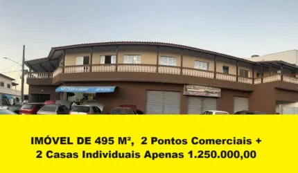 Oportunidade para investidores !!! Prédio comercial com casas para locações