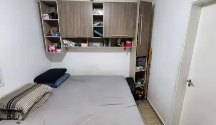 Apartamento à venda no Parque Taboão: 3 quartos, 1 suíte, 2 banheiros, 2 vagas, 70m² - Taboão da Serra-SP.