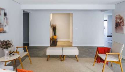 Apartamento de luxo no Morumbi: 4 quartos, 2 suítes, 3 banheiros, 5 vagas de garagem, 200m² - São Paulo-SP.