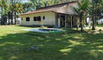 Chácara com 3 dormitórios à venda, 3143 m² por R$ 500.000,00 - Aterrado - Lorena/SP