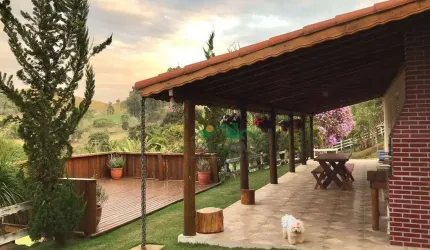 Chácara com 2 dormitórios à venda, 3500 m² por R$ 850.000 - Cunha - Cunha/SP
