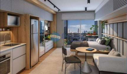 Flat/Loft/Estúdio com 1 quarto, Brooklin Paulista - São Paulo