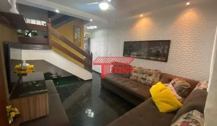 Sobrado com 2 dormitórios à venda, 85 m² por R$ 475.000,00 - Vila Linda - Santo André/SP