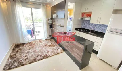 Apartamento à venda, 50 m² por R$ 360.000,00 - Vila Alzira - Santo André/SP