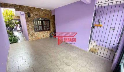 Casa com 2 dormitórios à venda, 178 m²- Jardim do Estádio - Santo André/SP
