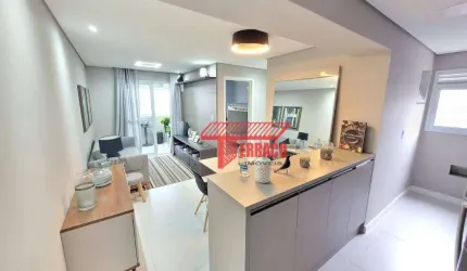 Apartamento à venda, 53 m² por R$ 390.000,00 - Vila Tibiriçá - Santo André/SP