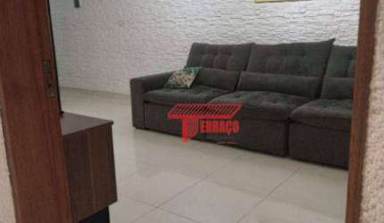 Sobrado com 3 dormitórios à venda, 172 m² - Jardim do Estádio - Santo André/SP