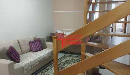 Sobrado com 3 dormitórios à venda, 101 m² por R$ 477.000,00 - Jardim do Estádio - Santo André/SP