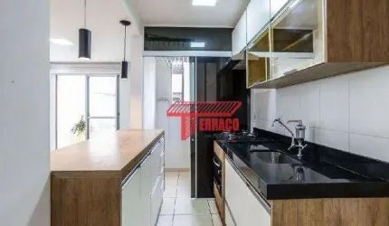 Apartamento com 2 dormitórios à venda, 52 m² por R$ 349.800 - Utinga - Santo André/SP