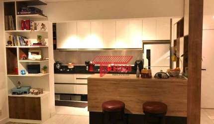 Apartamento planejado com 03 dormitórios sendo 03 suítes - Centro, Santo André