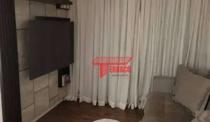 Apartamento com 3 dormitórios à venda, 67 m² - Vila Homero Thon - Santo André/SP