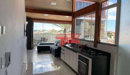 Cobertura à venda, 50 m² por R$ 550.000,00 - Vila Camilópolis - Santo André/SP