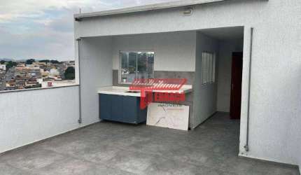 Cobertura com 2 dormitórios para alugar, 48 m² - Vila Guarani - Mauá/SP