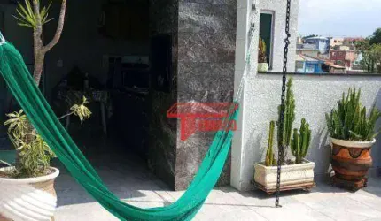 Cobertura com 1 dormitório à venda, 76 m²  - Vila Helena - Santo André/SP