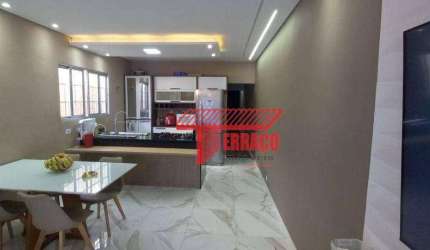 Casa com 3 dormitórios à venda, 194 m² - Vila Vitória - Santo André/SP