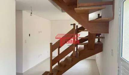 Apartamento Triplex com 2 dormitórios à venda, 80 m² por R$ 403.000,00 - Vila América - Santo André/SP