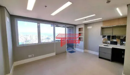 Sala para alugar, 33 m²  - Vila Homero Thon - Santo André/SP