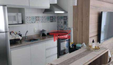 Apartamento com 2 dormitórios à venda, 70 m² - Campestre - Santo André/SP
