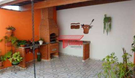 Sobrado com 4 dormitórios à venda, 313 m²- Parque Marajoara - Santo André/SP