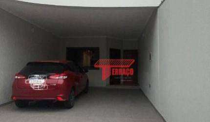 Sobrado com 4 dormitórios à venda, 192 m² por R$ 1.034.000,00 - Vila Camilópolis - Santo André/SP