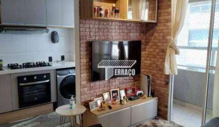 Apartamento à venda, 50 m² por R$ 395.000,00 - Vila Metalúrgica - Santo André/SP