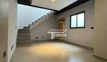 Cobertura com 2 dormitórios à venda, 47 m² por R$ 425.000,00 - Vila Scarpelli - Santo André/SP