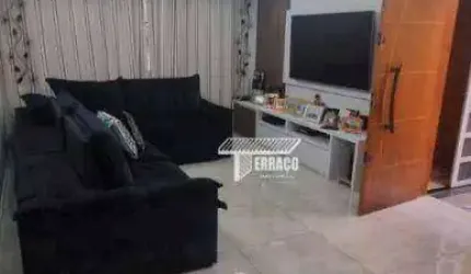 Sobrado com 3 dormitórios à venda, 190 m² por R$ 659.900,00 - Jardim Jamaica - Santo André/SP